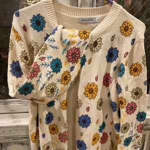 Flower cardigan